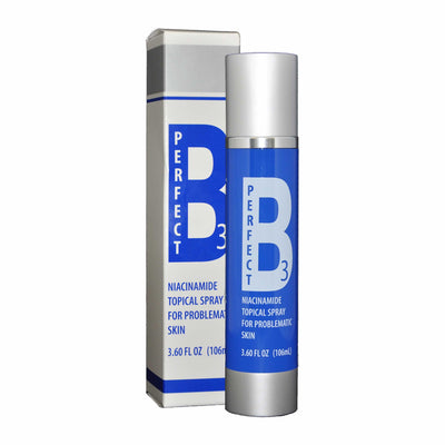 Spray bottle of Perfect B3 Spray with package box